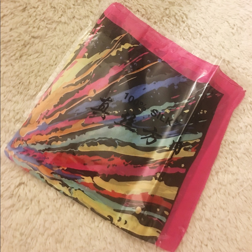 silk scarf